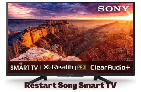 reboot sony tv